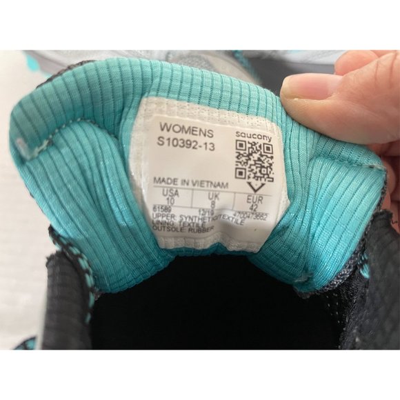 Saucony Excursion TR11 Running Shoe Gray Blue Turquoise S10392-13 Women’s Sz 10 - Picture 6 of 8